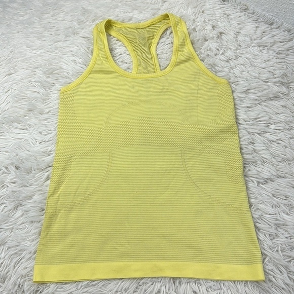 🔥$SALE$🔥 Lululemon Swiftly Tech Tank Yellow - Picture 1 of 4